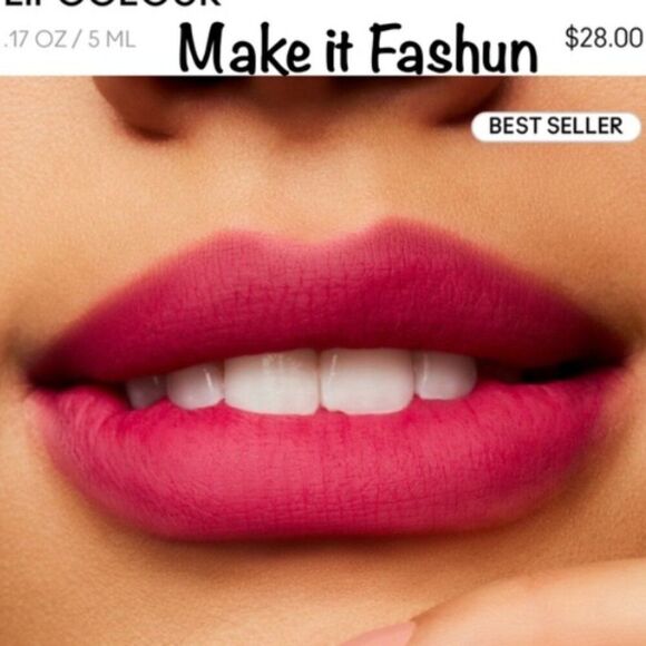 MAC Cosmetics Powder Kiss Liquid Lipcolour - Make it Fashun - Picture 1 of 3